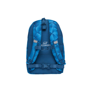 Beckmann | Schulrucksack-Set Classic 6-teilig - Blue Lightning