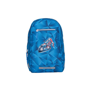 Beckmann | Schulrucksack-Set Classic 6-teilig - Blue Lightning