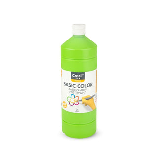 Creall | Basic Color Plakatfarbe 1L Wasserbasiert & deckend, Schnell trocknend