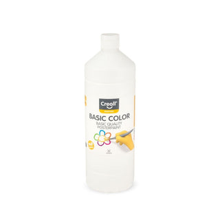 Creall | Basic Color Plakatfarbe 1L Wasserbasiert & deckend, Schnell trocknend