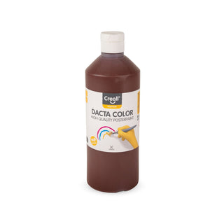 Creall | Dacta Color Plakatfarbe 500ml Flasche Wasserbasiert, Mischbar & wasserverdünnbar