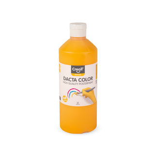 Creall | Dacta Color Plakatfarbe 500ml Flasche Wasserbasiert, Mischbar & wasserverdünnbar
