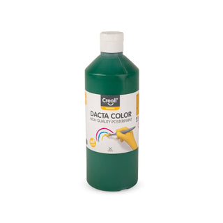 Creall | Dacta Color Plakatfarbe 500ml Flasche Wasserbasiert, Mischbar & wasserverdünnbar