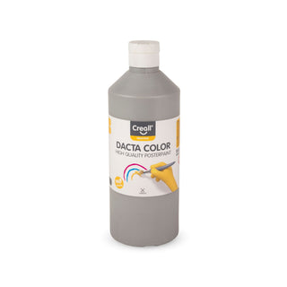 Creall | Dacta Color Plakatfarbe 500ml Flasche Wasserbasiert, Mischbar & wasserverdünnbar