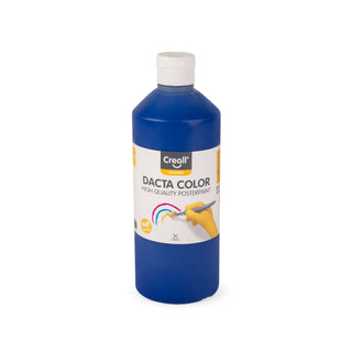 Creall | Dacta Color Plakatfarbe 500ml Flasche Wasserbasiert, Mischbar & wasserverdünnbar
