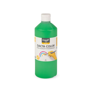 Creall | Dacta Color Plakatfarbe 500ml Flasche Wasserbasiert, Mischbar & wasserverdünnbar