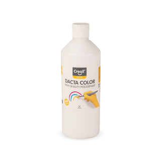 Creall | Dacta Color Plakatfarbe 500ml Flasche Wasserbasiert, Mischbar & wasserverdünnbar