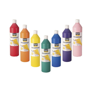 Creall | Fingerpaint Fingerfarbe 750ml Wasserlöslich, schadstofffrei, Leicht auswaschbar