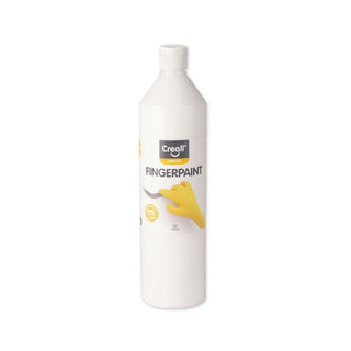 Creall | Fingerpaint Fingerfarbe 750ml Wasserlöslich, schadstofffrei, Leicht auswaschbar