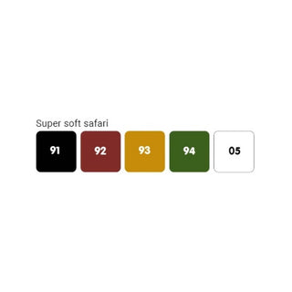 Creall | Modelling Super Soft Superweiche Knete Modellierknete Farbset Safari Lufttrocknend