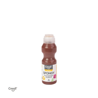 Creall | Spongy Plakatfarbe-Stifte 70ml Gouache Wasserbasiert, Schwammkappe an Öffnung - Gebrauchsfertig ohne Pinsel
