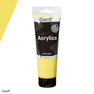 Creall | Studio Acrylics Acrylfarbe 250ml Tube Wasserbasiert, schnell trocknend, Wasserfest, Mischbar