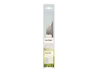 da Vinci | Allround-Pinsel-Set 5er Set Rotmarderhaar Aquarell- & Modellbaupinsel - Racher