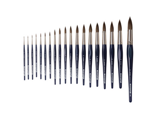 da Vinci | COSMOTOP-MIX Aquarellpinsel  für Künstler & Hobby Rund Serie 5530 - Racher