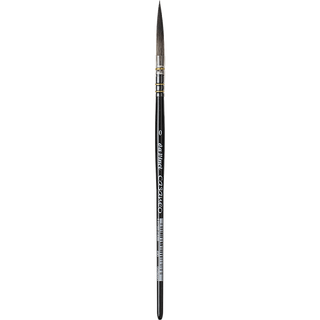 da Vinci | Casaneo Aquarellpinsel Extraweiche Synthetikfasern, lange Spitze & hohe Farbaufnahme - Racher