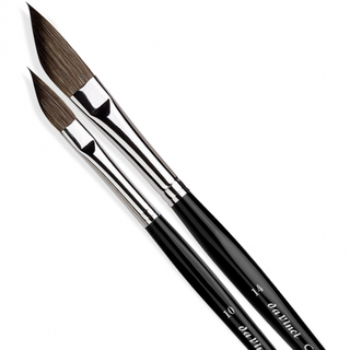 da Vinci | Casaneo Aquarellpinsel Schräg Extraweiche Synthetikfasern, ideal für Aquarell - Racher