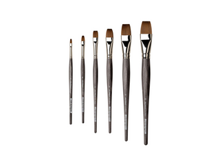 da Vinci | Colineo Aquarellpinsel Flach Synthetikfaser, hohe Elastizität & exakte Spitzbildung - Racher