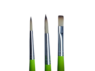 da Vinci | FIT SYNTHETICS Schulpinsel-Set 3er Set Allroundpinsel für Schule & Hobby - Racher