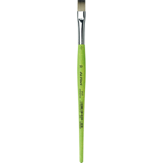 da Vinci | FIT Synthetics Synthetikpinsel Flach für Schule, Hobby & flächige Farbaufträge Serie 374 - Racher