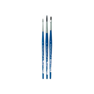 da Vinci | FORTE BASIC Synthetik Pinsel-Set 3-Set für Acryl-, Hobby- & Keramikmalerei - Racher