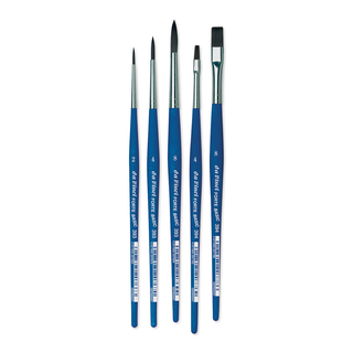 da Vinci | FORTE BASIC Synthetik Pinsel-Set 5-Set für Acryl-, Hobby- & Keramikmalerei - Racher
