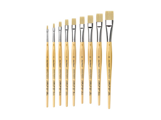 da Vinci | JUNIOR BORSTE SYNTHETIC Pinsel Flach Synthetik Acryl - Racher