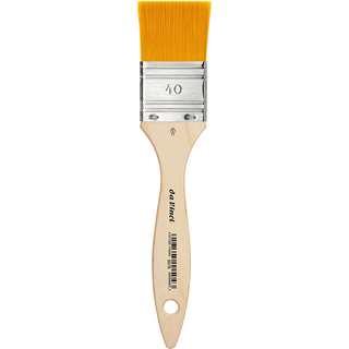 da Vinci | JUNIOR Synthetics Synthetikpinsel Breit für Schule, Kindergarten & Hobby Serie 5076 - Racher