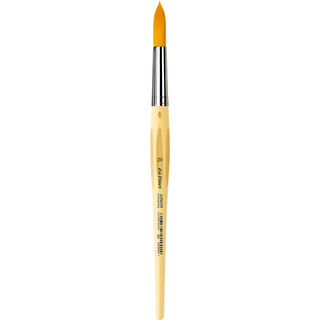 da Vinci | JUNIOR Synthetics Synthetikpinsel Rund für Schule, Hobby & Kindergarten Serie 303 - Racher