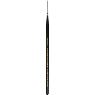 da Vinci | MAESTRO Aquarellpinsel Rund aus Kolinsky-Rotmarderhaar Serie 10 - Racher