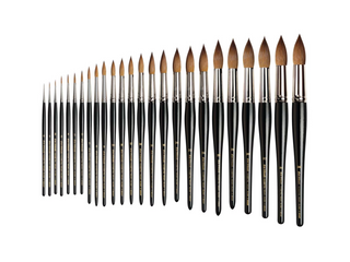 da Vinci | MAESTRO Aquarellpinsel Rund aus Kolinsky-Rotmarderhaar Serie 10 - Racher