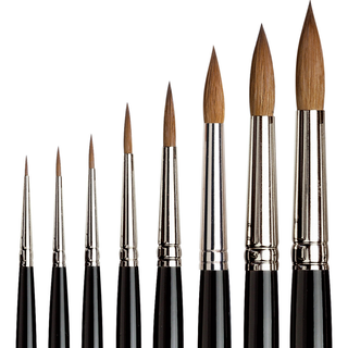 da Vinci | MAESTRO Aquarellpinsel Rund aus Kolinsky-Rotmarderhaar Serie 10 - Racher