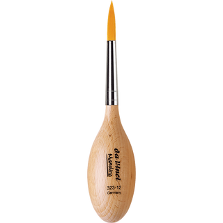 da Vinci | Manolino Synthetikpinsel Rund Pfötchengriff Therapeutische Malerei Kinder Senioren - Racher