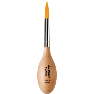 da Vinci | Manolino Synthetikpinsel Rund Pfötchengriff Therapeutische Malerei Kinder Senioren - Racher