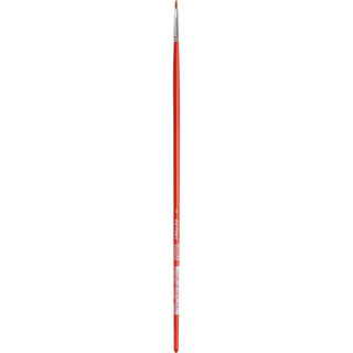 da Vinci | Ölmalpinsel Flach Echthaar Öl Acryl für Flächen & Kanten - Racher