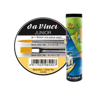 da Vinci | JUNIOR-Synthetics Pinseldose 5406 Set für Hobby und Schule