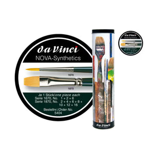 da Vinci | NOVA-Synthetics Pinseldose 5404 Set für Hobby Schule und Künstler
