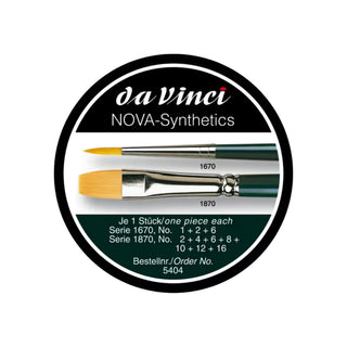 da Vinci | NOVA-Synthetics Pinseldose 5404 Set für Hobby Schule und Künstler
