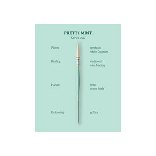 da Vinci | Pretty Mint Edition Aquarellpinsel Verwaschpinsel 496