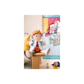 HABA  | Handpuppe Prinz Emir - Kuschelweiche Handpuppe für Puppentheater