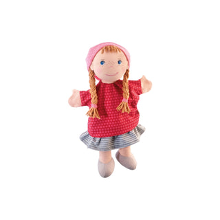 HABA  | Handpuppe Gretelchen - Kuschelweiche Handpuppe für Puppentheater