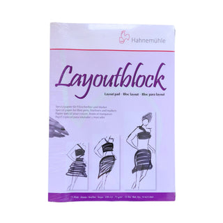 Hahnemühle | Layoutblock 75g/m2 Spezialpapier für Filzschreiber und Marker A4