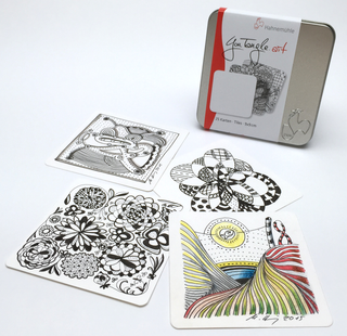 Hahnemühle | YouTangle Art Box Weisse Karten Metalletui