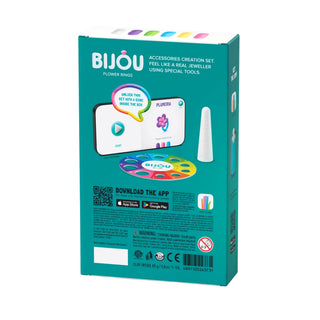 Hey Clay | Knetmasse Bijou Blumen Ringe 3 Dosen Selbsttrocknende Knete