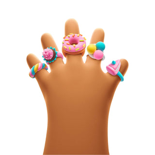 Hey Clay | Knetmasse Bijou Süsse Ringe 3 Dosen Selbsttrocknende Knete