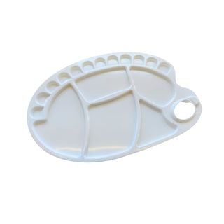 Honsell | Farbmischpalette mit Vertiefungen - Kunststoff oder Metall