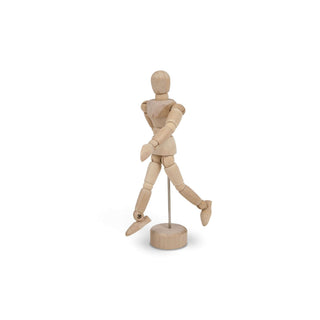 Honsell | Modellpuppe Holz Zeichenpuppe 10 cm beweglich natur für Künstler & Studien