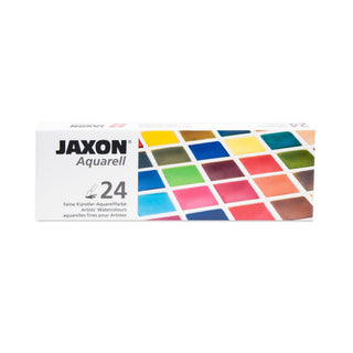JAXON | Aquarell Metallkasten 24 x 1/2 Näpfchen