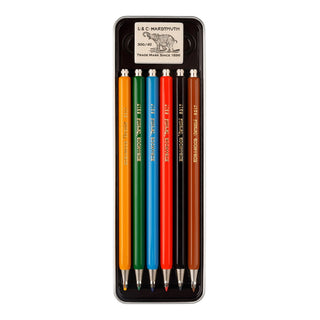 KOH-I-NOOR | Versatil Fallminenbleistift Set für 2×120mm Minen in 6 Farben ink. Minen