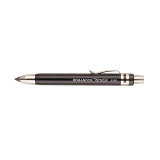 KOH-I-NOOR | Fallminenbleistift für 5,6×80mm Minen in Silber und Schwarz