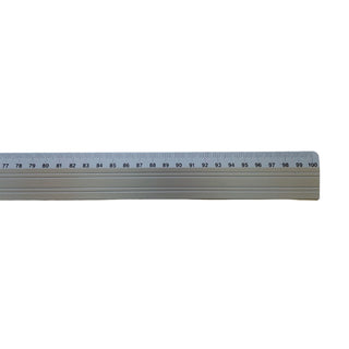 Koh-I-Noor | Schneidlineal Metall - robustes Aluminiumlineal mit Stahlkante 30/40/60/100cm